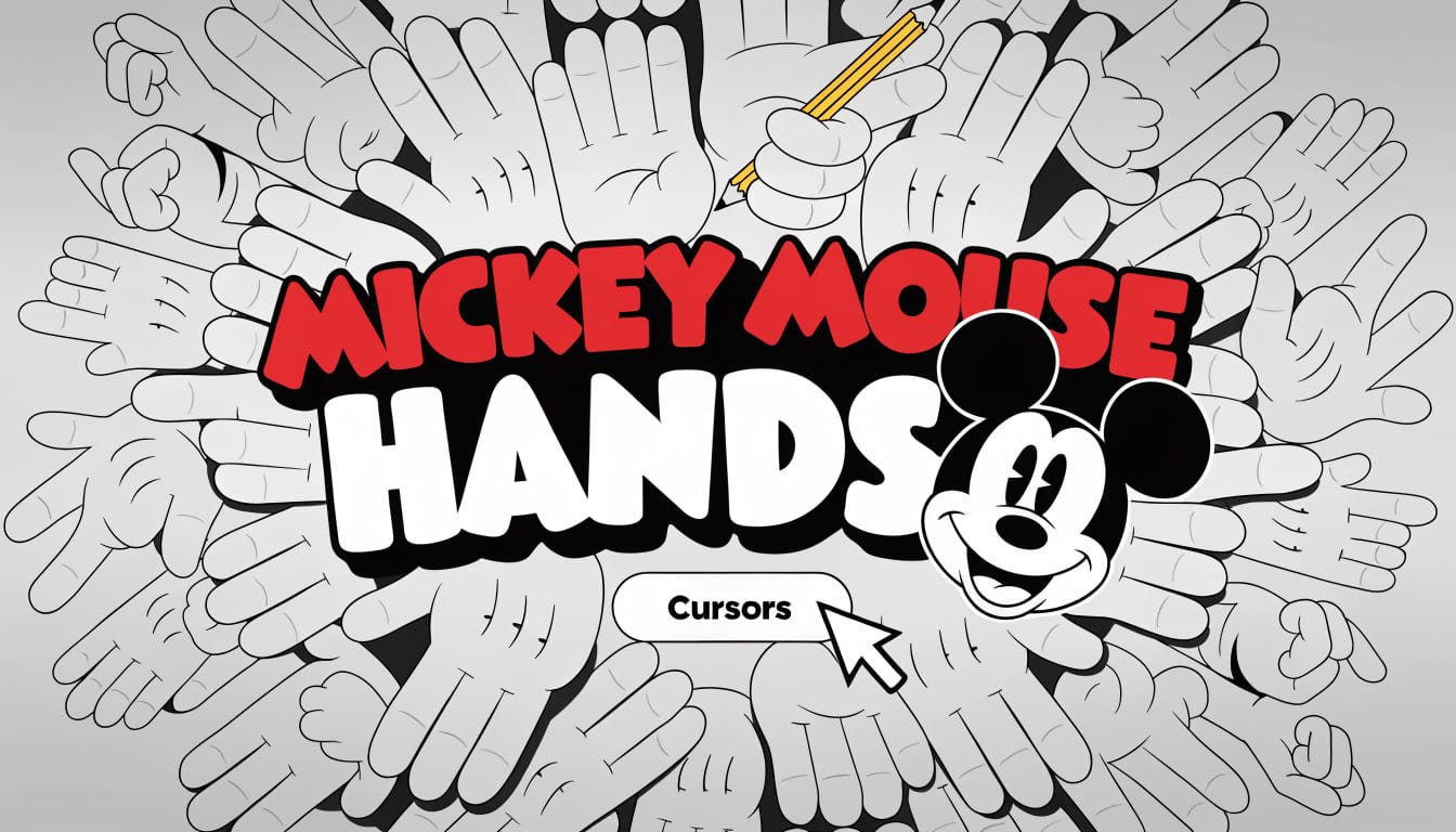Mickey Mouse Hands
