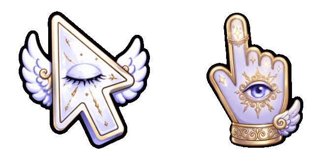 Angelcore Heavenly Winged Eye Animated