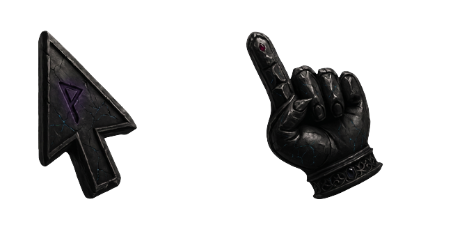 Dark Gothic Medieval Gauntlet & Stone Arrow