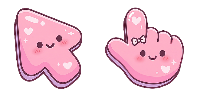 Kawaiicore Soft Pink Pink Arrow