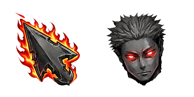 Jujutsu Kaisen Sukuna Crimson Eyes & Flame Arrow