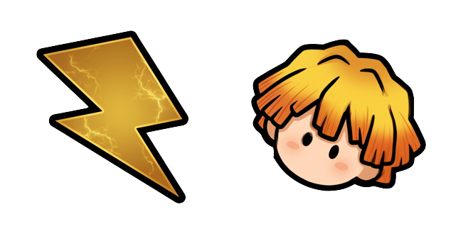 Demon Slayer Zenitsu Agatsuma & Yellow Thunderbolt