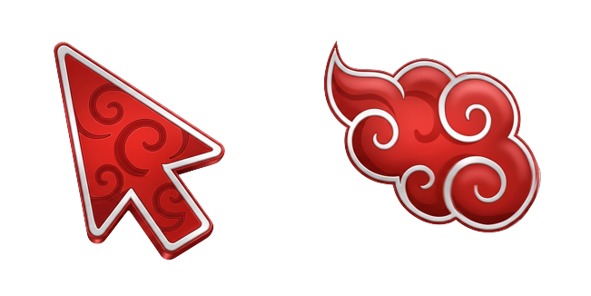Naruto Akatsuki Symbol & Cloud Arrow
