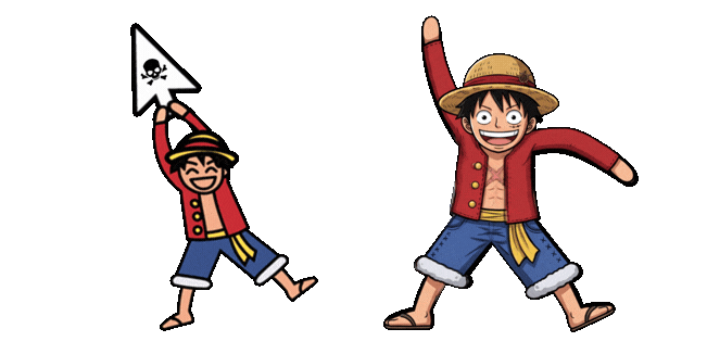 One Piece Monkey D. Luffy & Arrow Motion