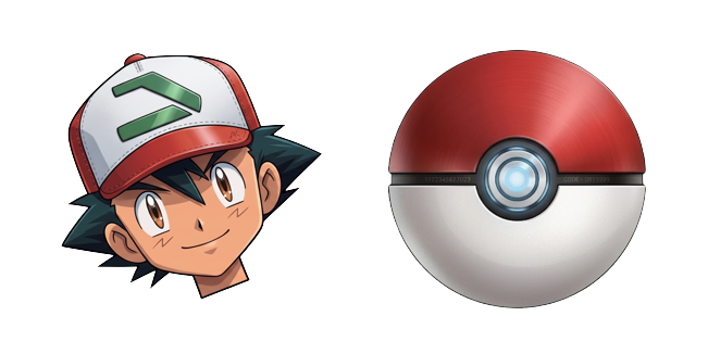 Pokemon Trainer Ash & Pokeball