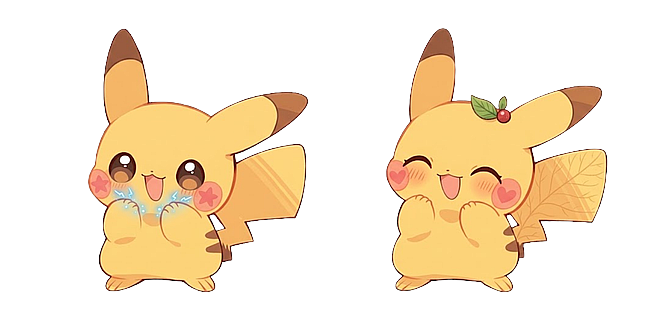 Pokemon Pikachu Happy Expression