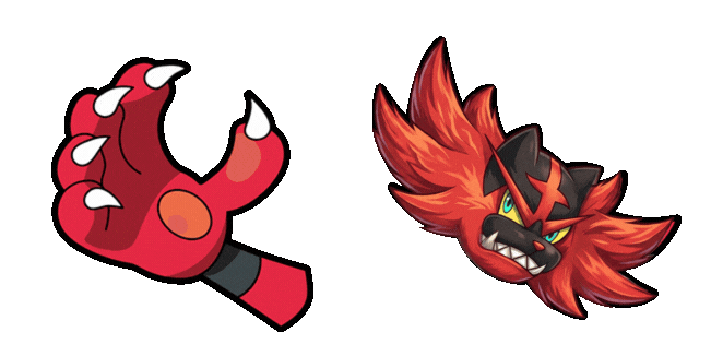 Pokemon Alola Incineroar Fierce Face and Claw