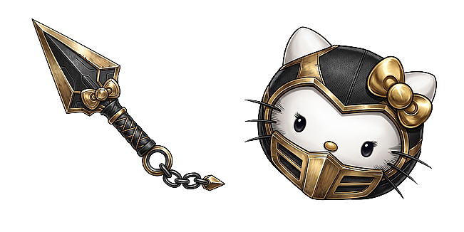 Hello Kitty x Scorpion Mortal Kombat Cosplay