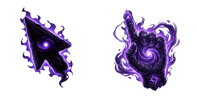 Cool Purple Abyss Blaze Animated