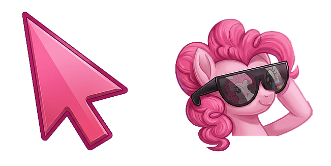 My Little Pony Pink Arrow and Cool Pinkie Pie