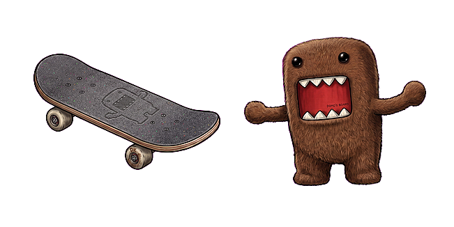 Domo Kun NHK Mascot Skateboard