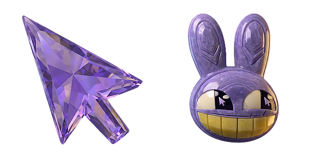 Cute 3D Jax Purple Rabbit Glitch