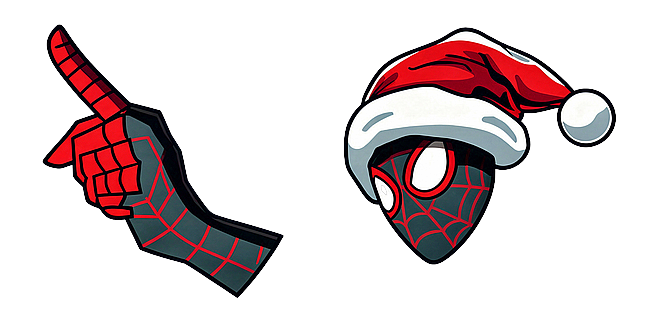 Christmas Miles Morales Spider-Man Santa Hat