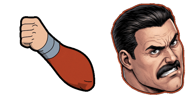 Invincible Thragg Fist and Animated Head Cursor