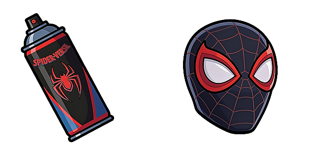 Spider-Verse Miles Morales & Spray Paint