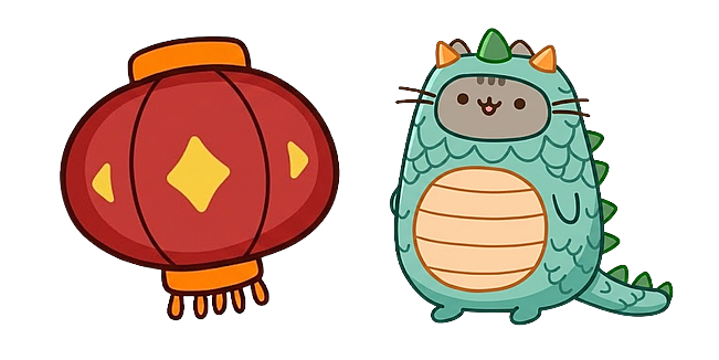 Chinese New Year Pusheen Dragon Costume