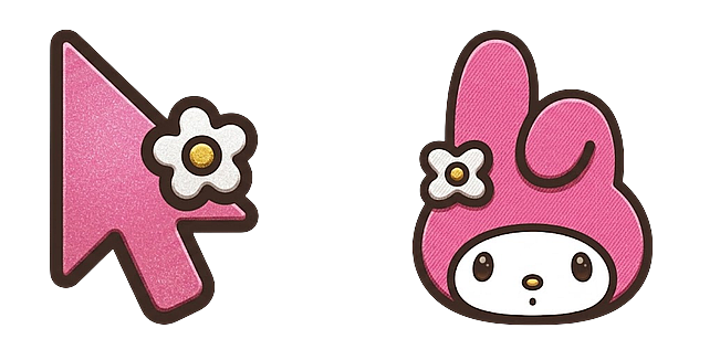 Sanrio My Melody White Flower