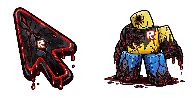 Scary Roblox Forsaken Noob Bloody Pointer