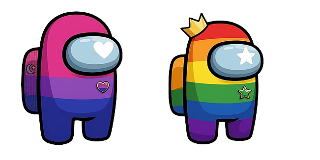 Among Us Pride Flags Custom