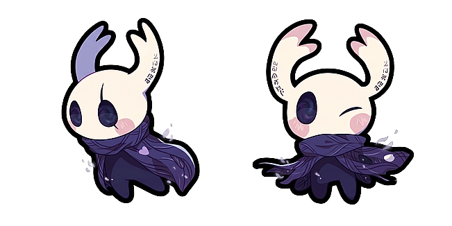 Chibi Hollow Knight Cursor Pack