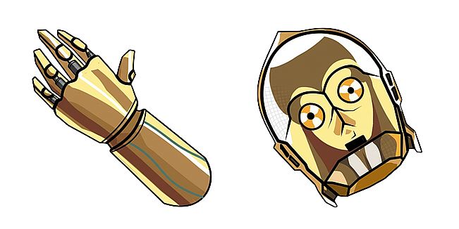 Star Wars C-3PO Gold Head and Arm