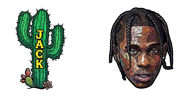 Rapper Travis Scott Cactus Jack