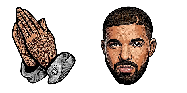 Hip Hop Drake OVO Praying Hands