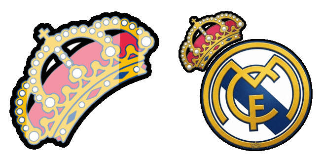 Real Madrid Football Club Iconic Crown Symbol